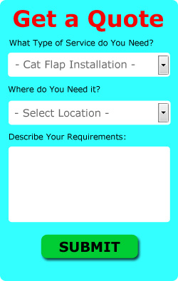Free UK Cat Flap Fitting Quotes Free UK Cat Flap Fitting Quotes